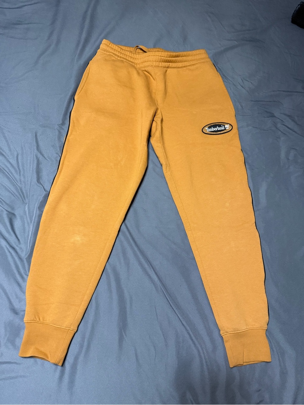 TIMBERLAND Oval Logo Graphic Mens Sweatpants Size  S